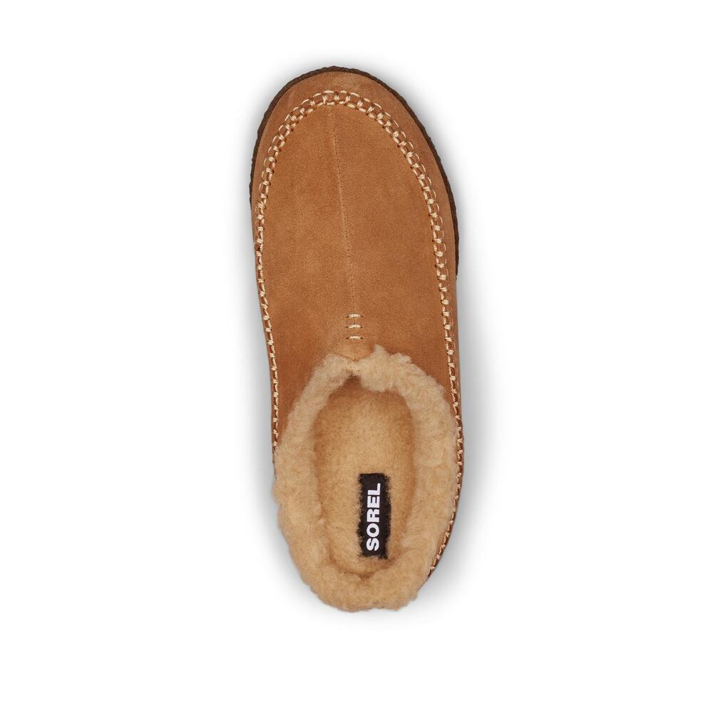 NWT SOREL Men's Falcon Ridge ll Slipper - Camel Brown, Curry - 11 - Picture 4 of 6